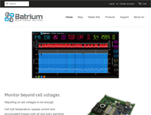 Tablet Screenshot of batrium.com